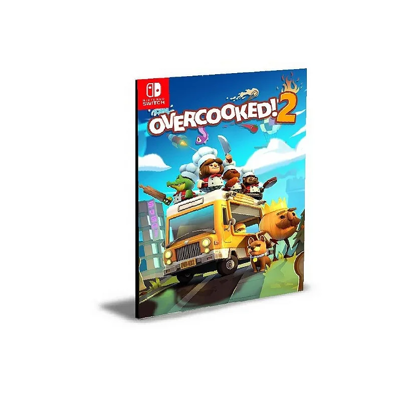 Overcooked 2 Nintendo Switch Mídia Digital - Image 2