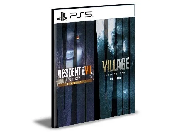 Pacote Completo Resident Evil Village 8 & Resident Evil 7 PS5 Mídia Digital - Image 4