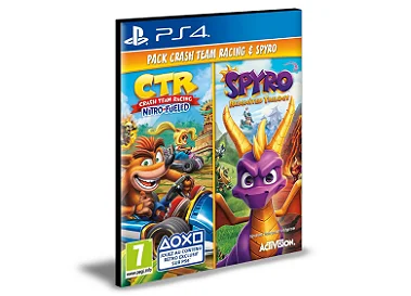 Pacote de Jogos - Crash Team Racing Nitro-Fueled + Spyro Ps4 e Ps5 Psn Mídia Digital - Image 4
