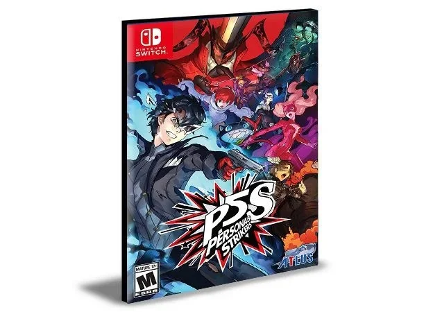 Persona 5 Strikers Nintendo Switch Mídia Digital - Image 2