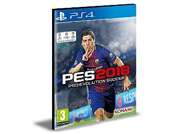 PES 2018 PORTUGUÊS PS4 & PS5 MÍDIA DIGITAL