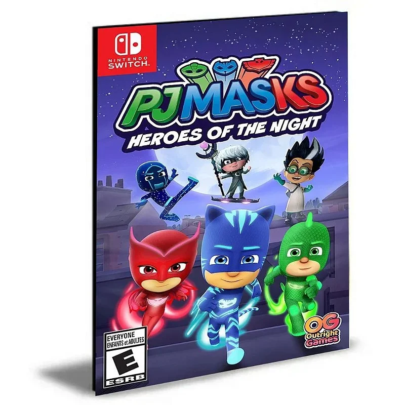 PJ MASKS HEROES OF THE NIGHT Nintendo Switch Mídia Digital - Image 4