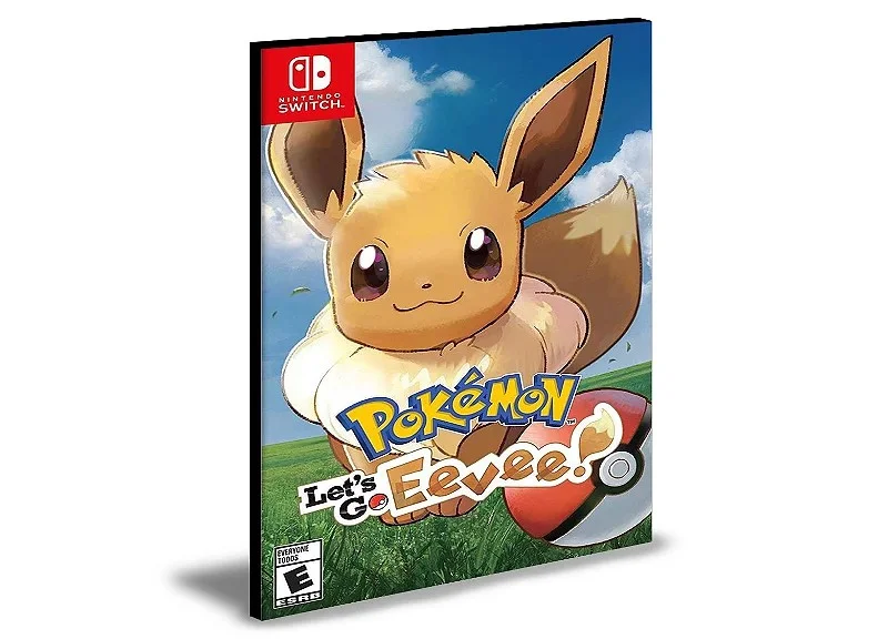 Pokémon Let's Go Eevee Nintendo Switch Mídia Digital - Image 3