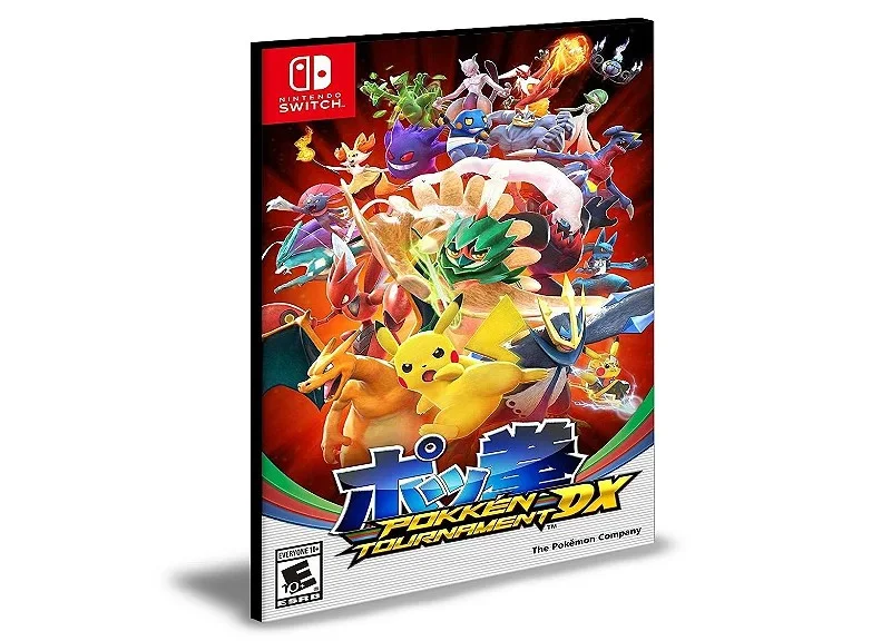 Pokkén Tournament Dx Nintendo Switch Mídia Digital