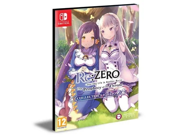 RE: ZERO THE PROPHECY OF THE THRONE NINTENDO SWITCH Mídia Digital - Image 3