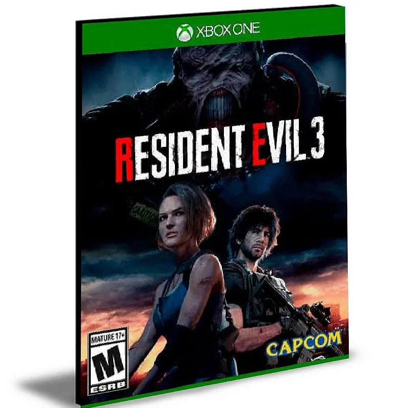 RESIDENT EVIL 3 Português Xbox One e Xbox Series X|S Mídia Digital - Image 3