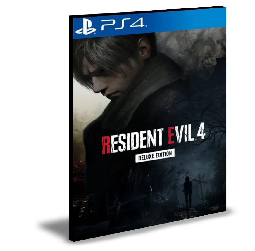 Resident Evil 4 Remake 2023 Deluxe Edition PS4 MÍDIA DIGITAL