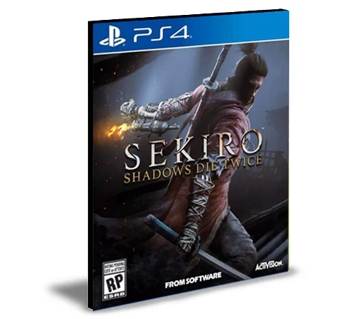 Sekiro Shadows Die Twice Ps4 Psn Mídia Digital