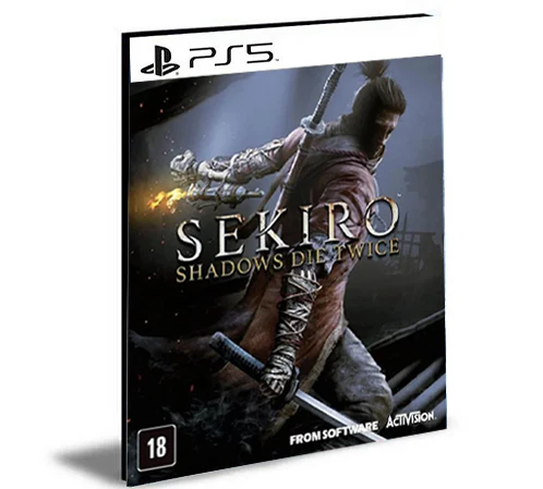 Sekiro Shadows Die Twice Ps5 Psn Mídia Digital