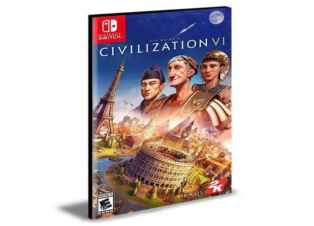 SID MEIER'S CIVILIZATION VI Português NINTENDO SWITCH Mídia Digital - Image 2