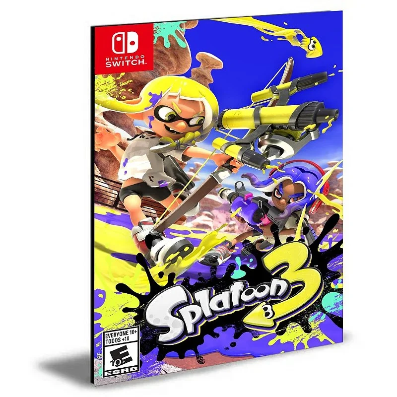 Splatoon 3 Nintendo Switch Mídia Digital - Image 3