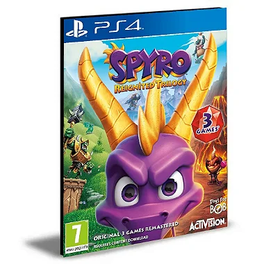Spyro Reignited Trilogy PS4 e PS5 MÍDIA DIGITAL