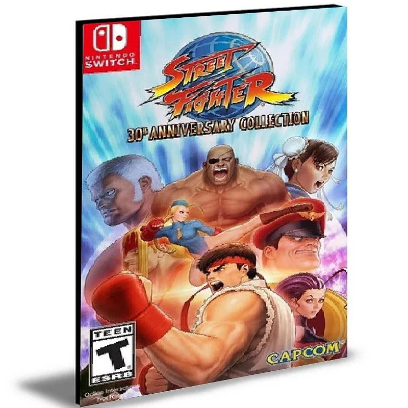 Street Figther 30th NIntendo Switch Português Mídia Digital - Image 4