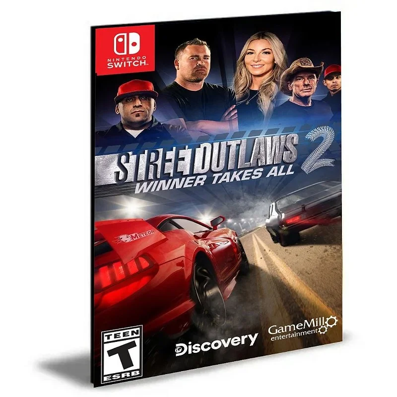 Street Outlaws 2 O Vencedor Leva Tudo Nintendo Switch Mídia Digital - Image 4