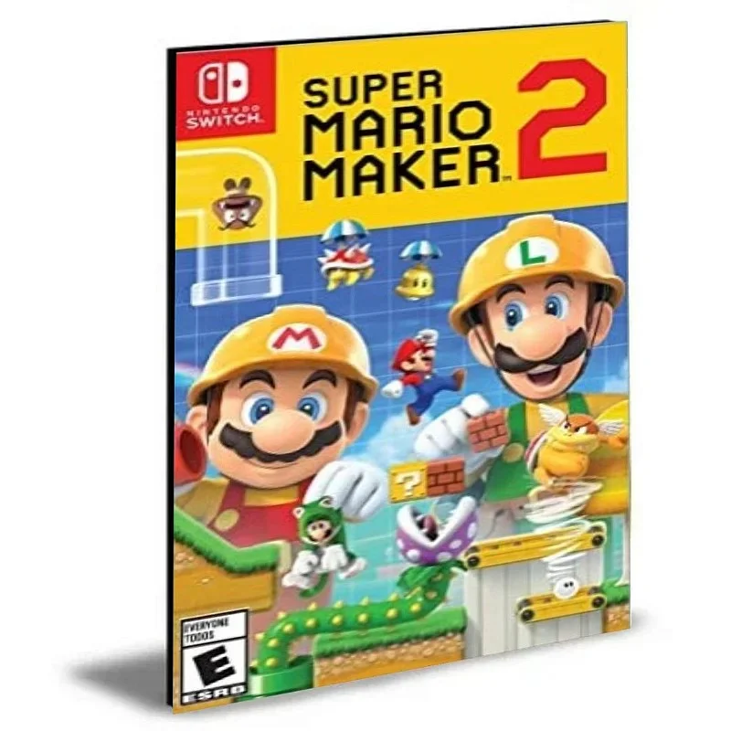 Super Mario Maker 2 Nintendo Switch Mídia Digital - Image 3