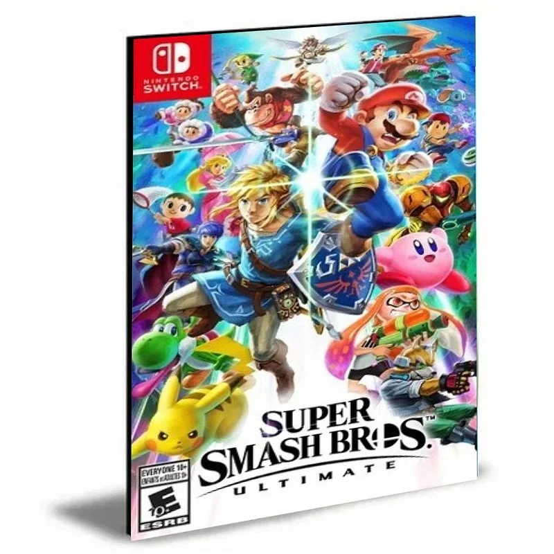 Super Smash Bros Ultimate Nintendo Switch Mídia Digital - Image 4