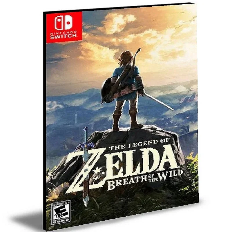 The Legend of Zelda Breath of the Wild Nintendo Switch Mídia Digital - Image 4