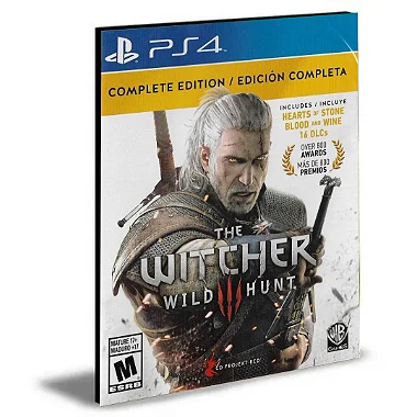 The Witcher 3 Wild Hunt Complete Edition Ps4 e Ps5 Mídia Digital