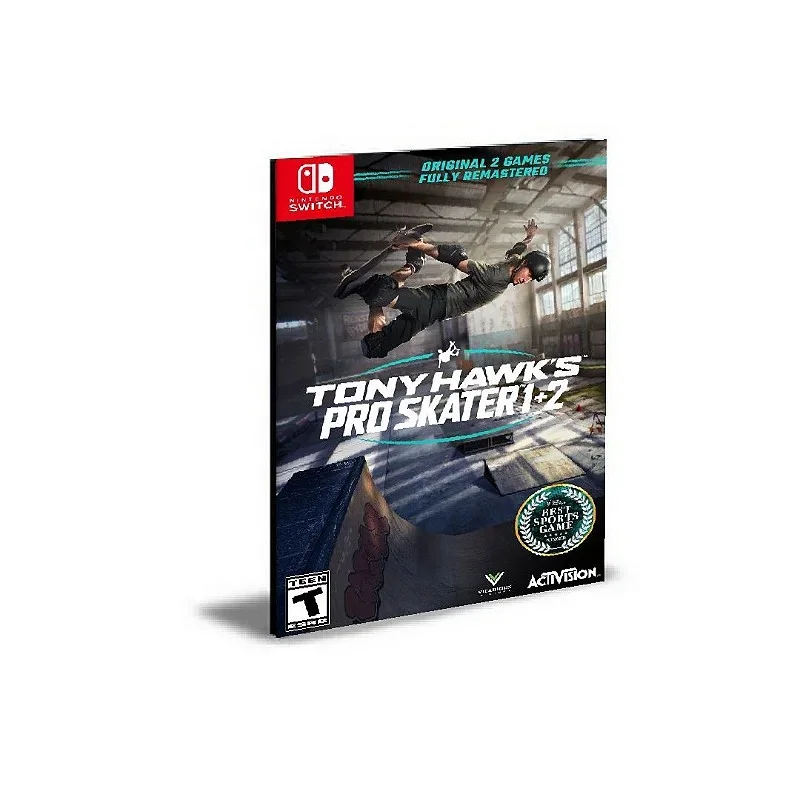 Tony Hawk's Pro Skater 1 + 2 Português Nintendo Switch Mídia Digital - Image 4