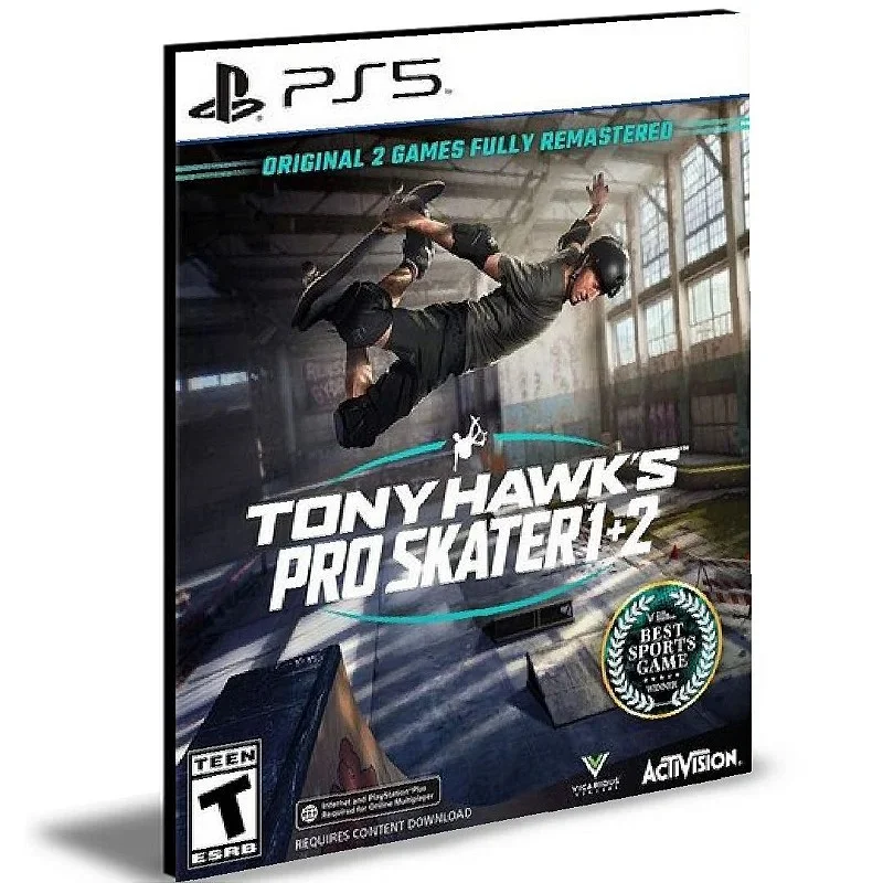 Tony Hawk's Pro Skater 1 + 2 Ps5 Mídia Digital - Image 3