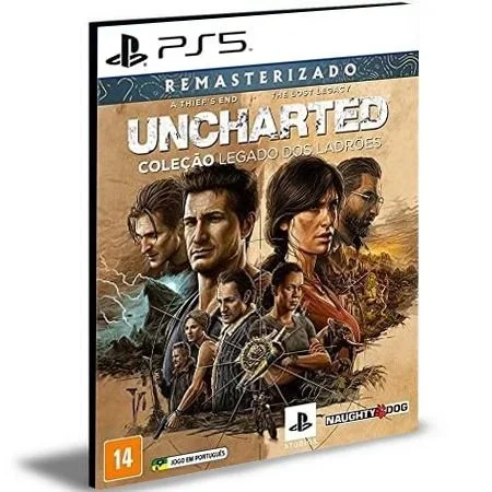 Uncharted Coleção Legado dos Ladrões Português PS5 Mídia Digital - Image 3