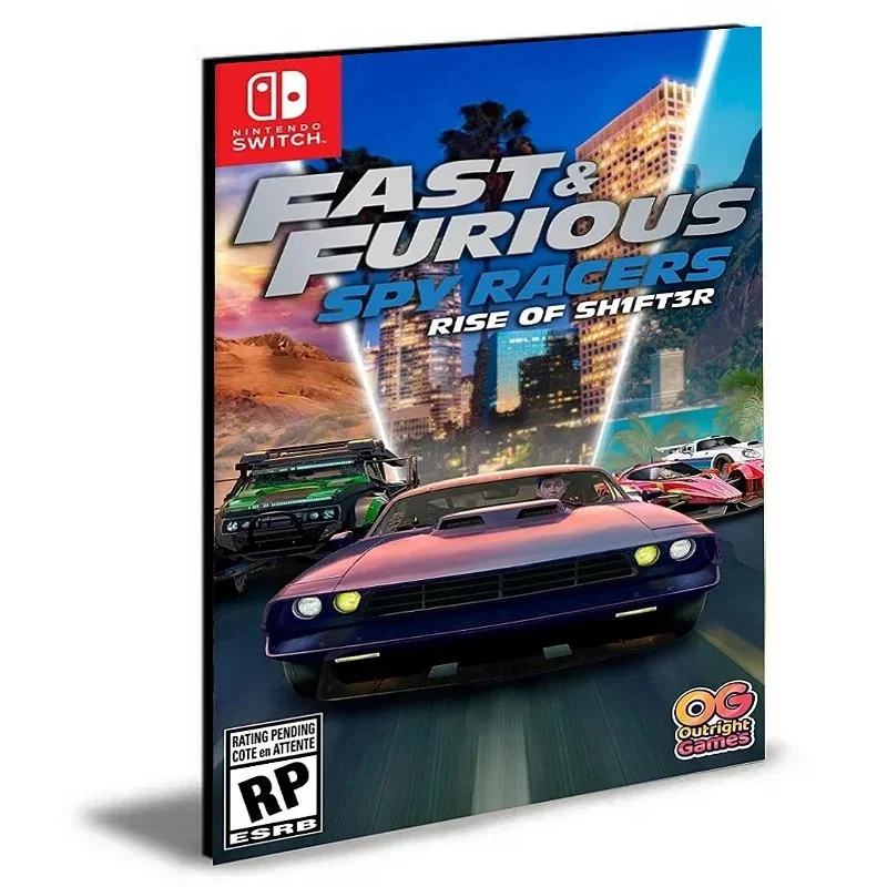Velozes e Furiosos Spy Racers Rise of SH1FT3R Português Nintendo Switch Mídia Digital - Image 4