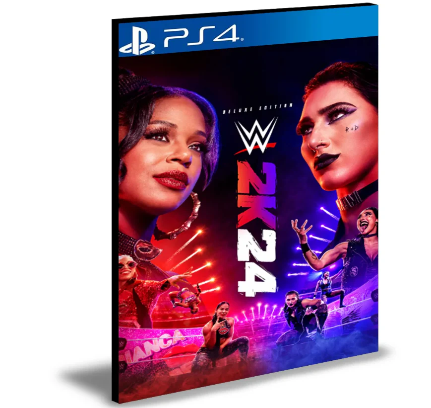 WWE 2K24 Edição Deluxe PS4 Mídia Digital